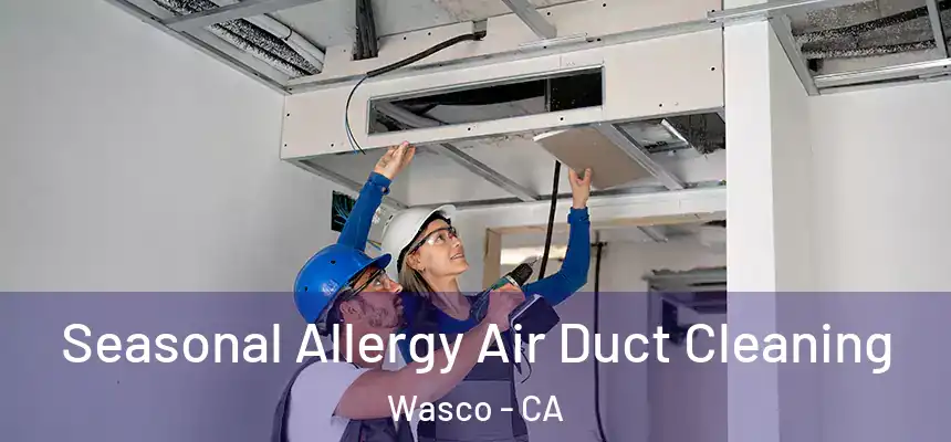 Seasonal Allergy Air Duct Cleaning Wasco - CA