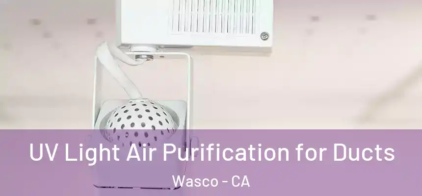  UV Light Air Purification for Ducts Wasco - CA